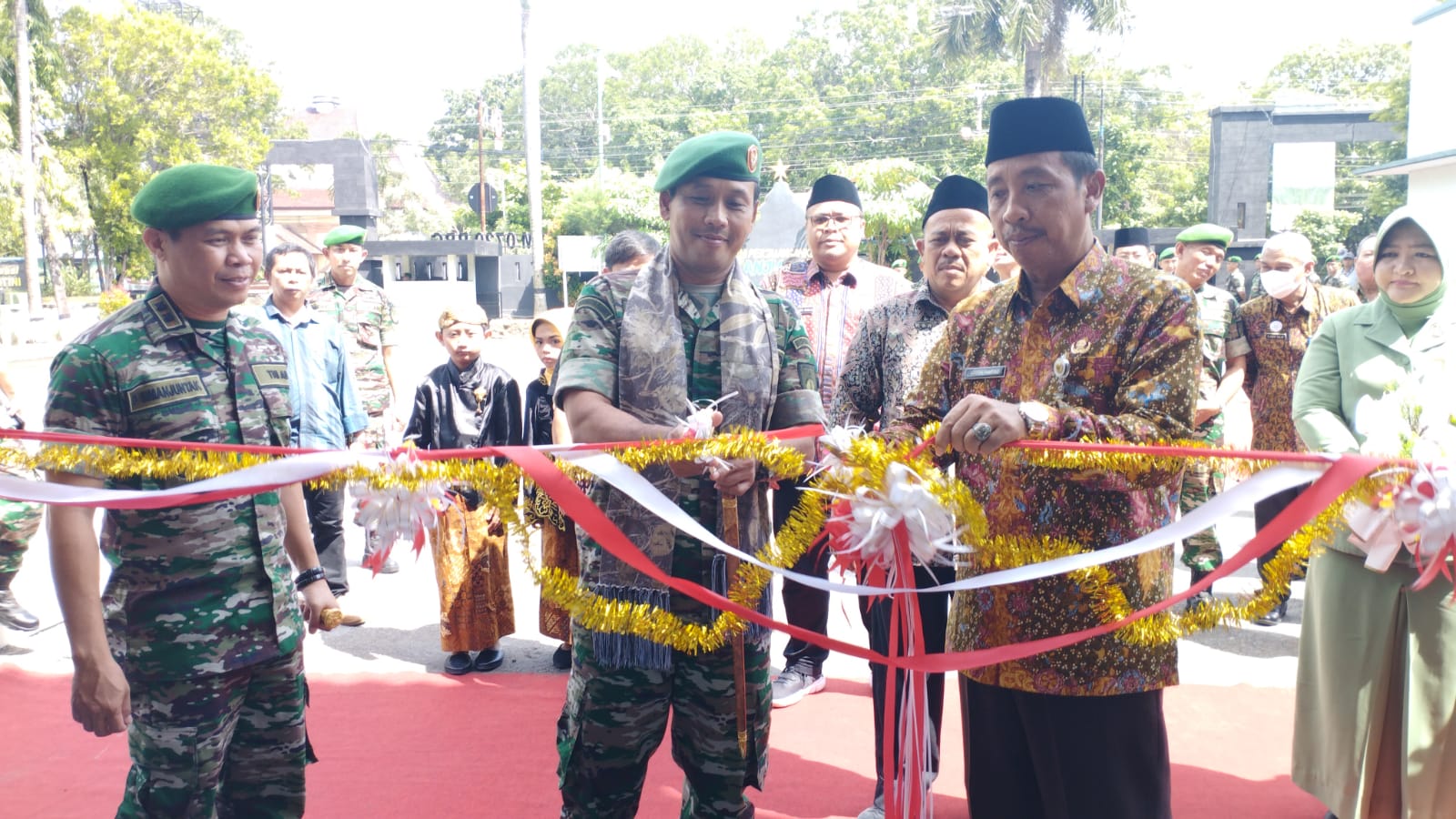 Danrem 073/Makutarama Resmikan Renovasi Gedung Makodim 0720/Rembang